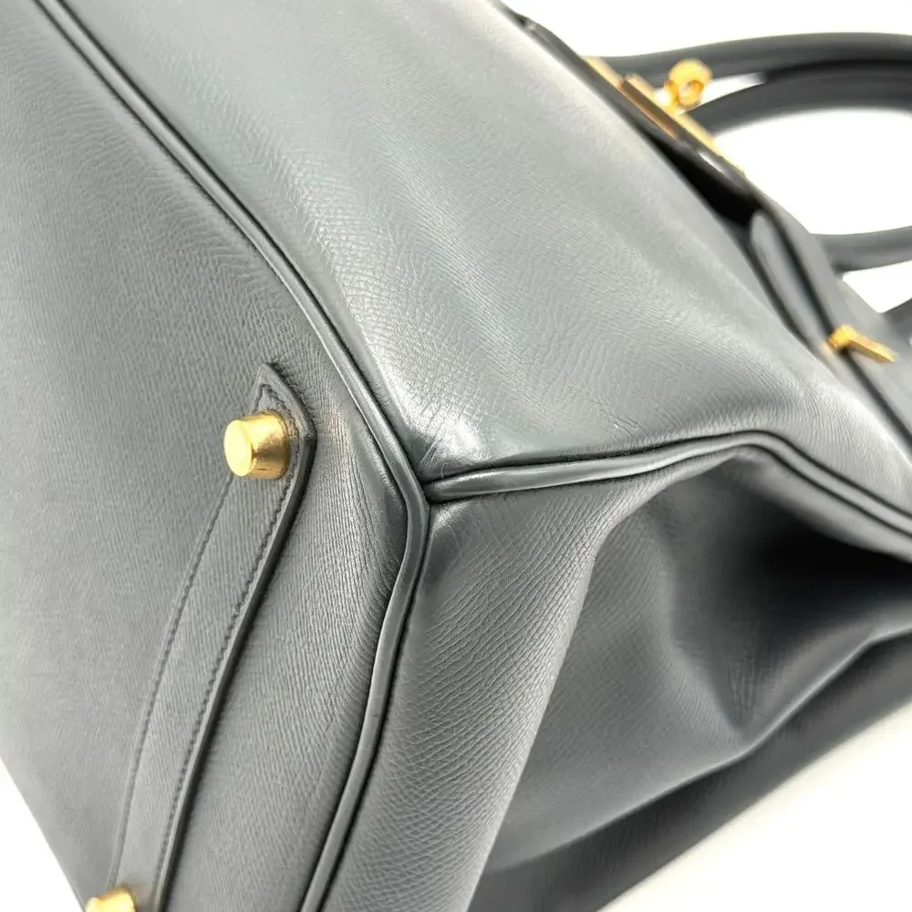 Birkin 35 Epsom Indigo - Picture 6 of 13